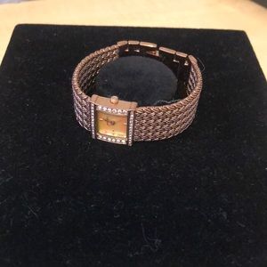Anne Klein Women’s Gold Watch